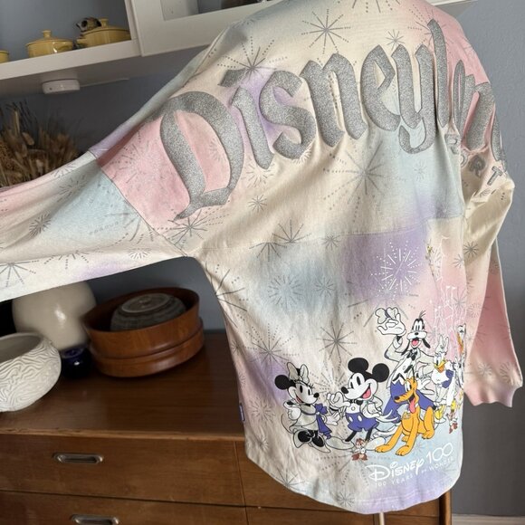 Disney Spirit Jersey XS Mickey & Friends 100 Years Fireworks Disneyland Resort - Picture 7 of 9